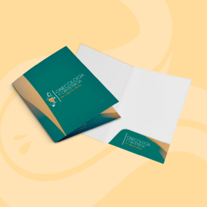 Folder con solapa